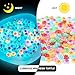 DIYDEC 200pcs Mini Resin Turtles 10 Colors Tiny Turtles for Crafts Glow in The Dark Miniature Turtle Dollhouse Micro Small Animals Figures for Fairy Garden Ocean Party Favor Landscaping Decoration