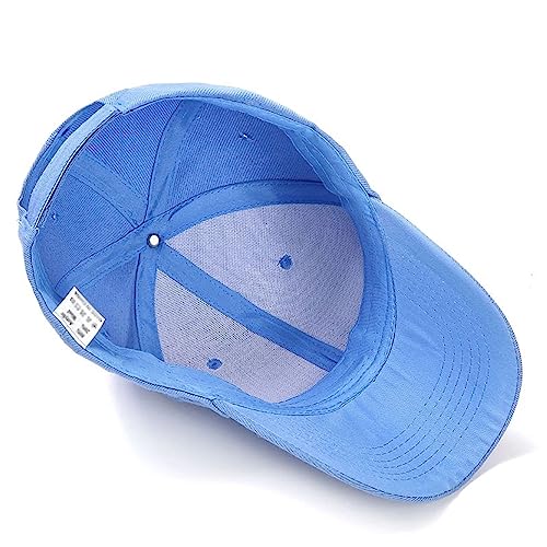 Image of Gelante Adult Plain Baseball Cap Hat Classic Adjustable Size for All Seasons