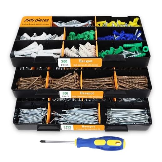 Haespot 3000-Piece Hardware Kit