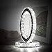 Baoduohui Table Lamp, LED Crystal Table Lamps, Decorative Bedside Nightstand Desk Lamp Shade for Bedroom, Living Room, Dining Room, Kitchen