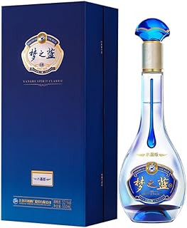 夢之藍 水晶 52° 550ml アルコール52度 箱付 中国酒 白酒 濃香型 正規品