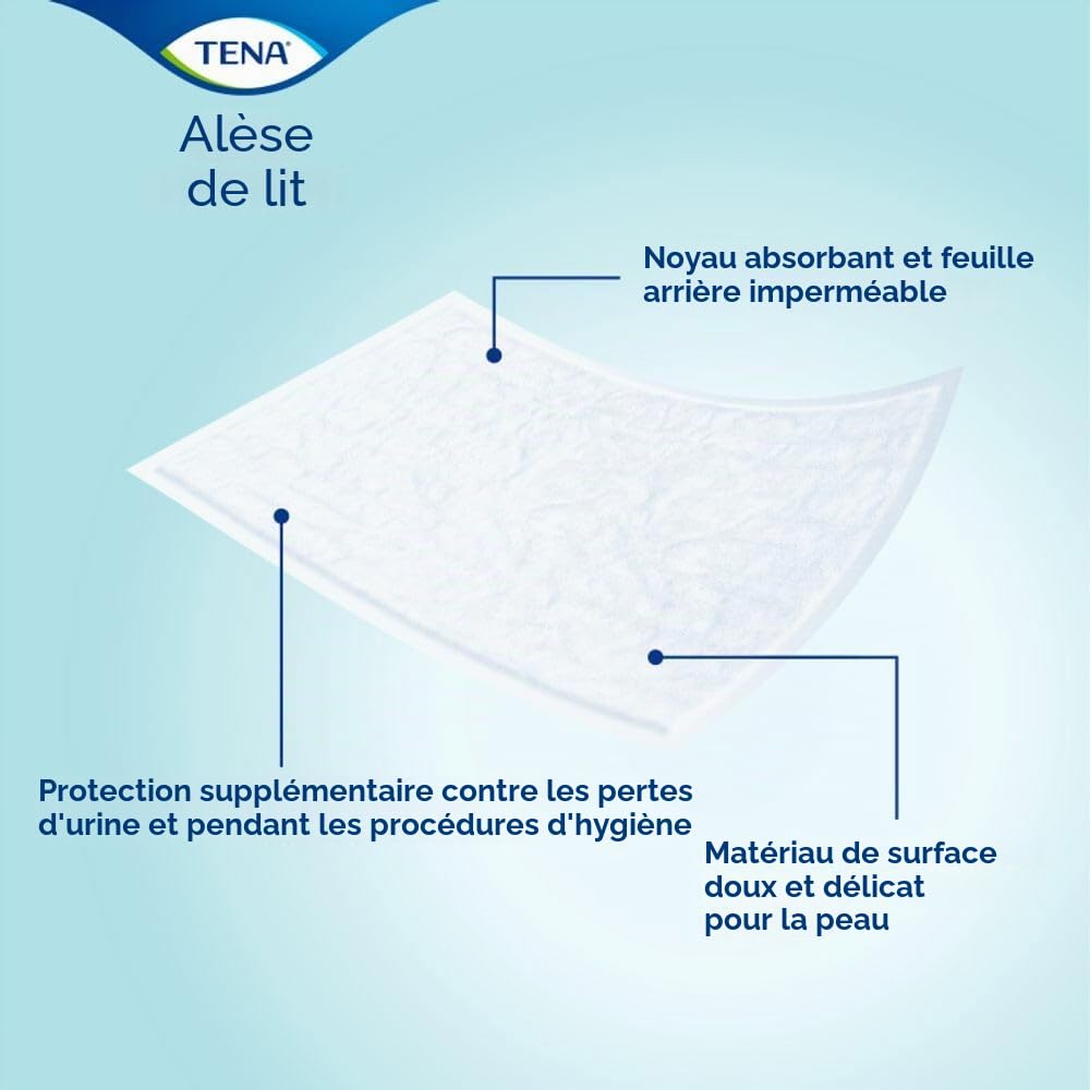 Tena Bed Plus 60 x 90 cm - 4 paquets de 35 protections
