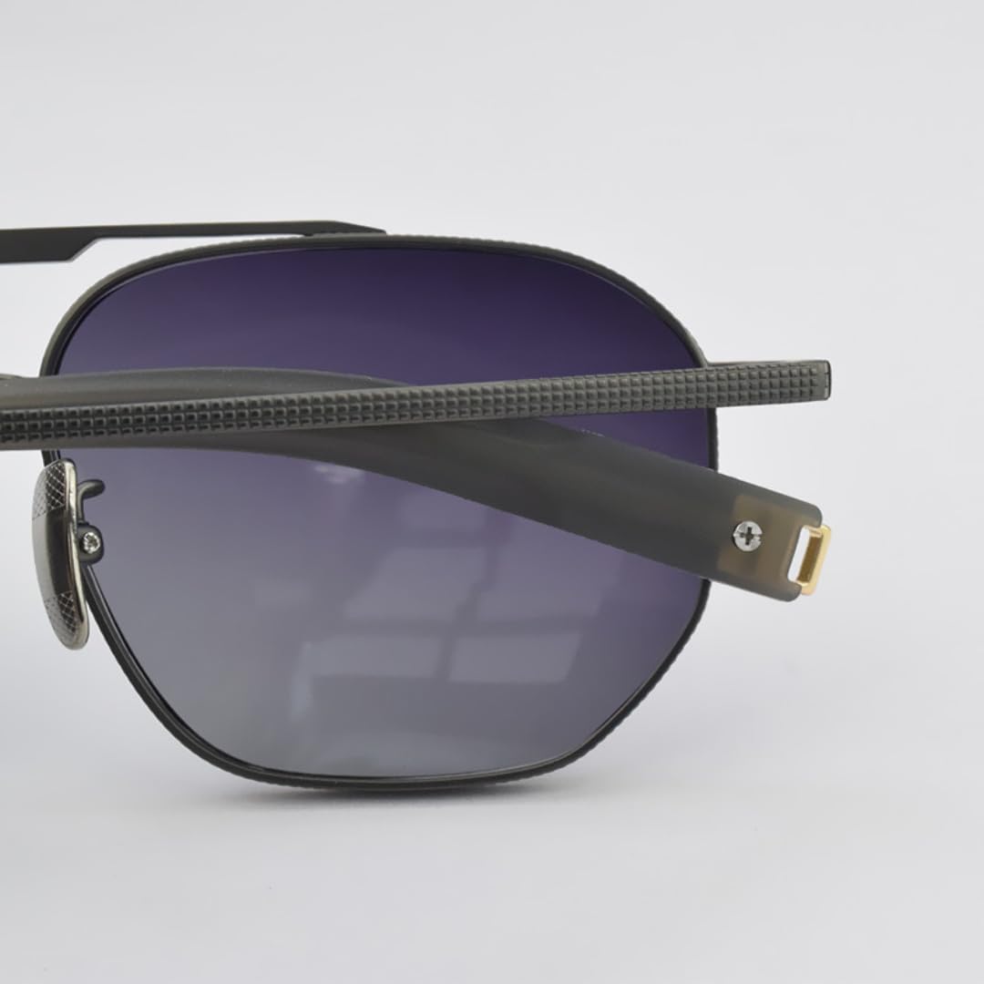 Tytanowe luksusowe okulary przeciwsłoneczne vintage, męskie, damskie, retro, modne, do jazdy samochodem, UV400