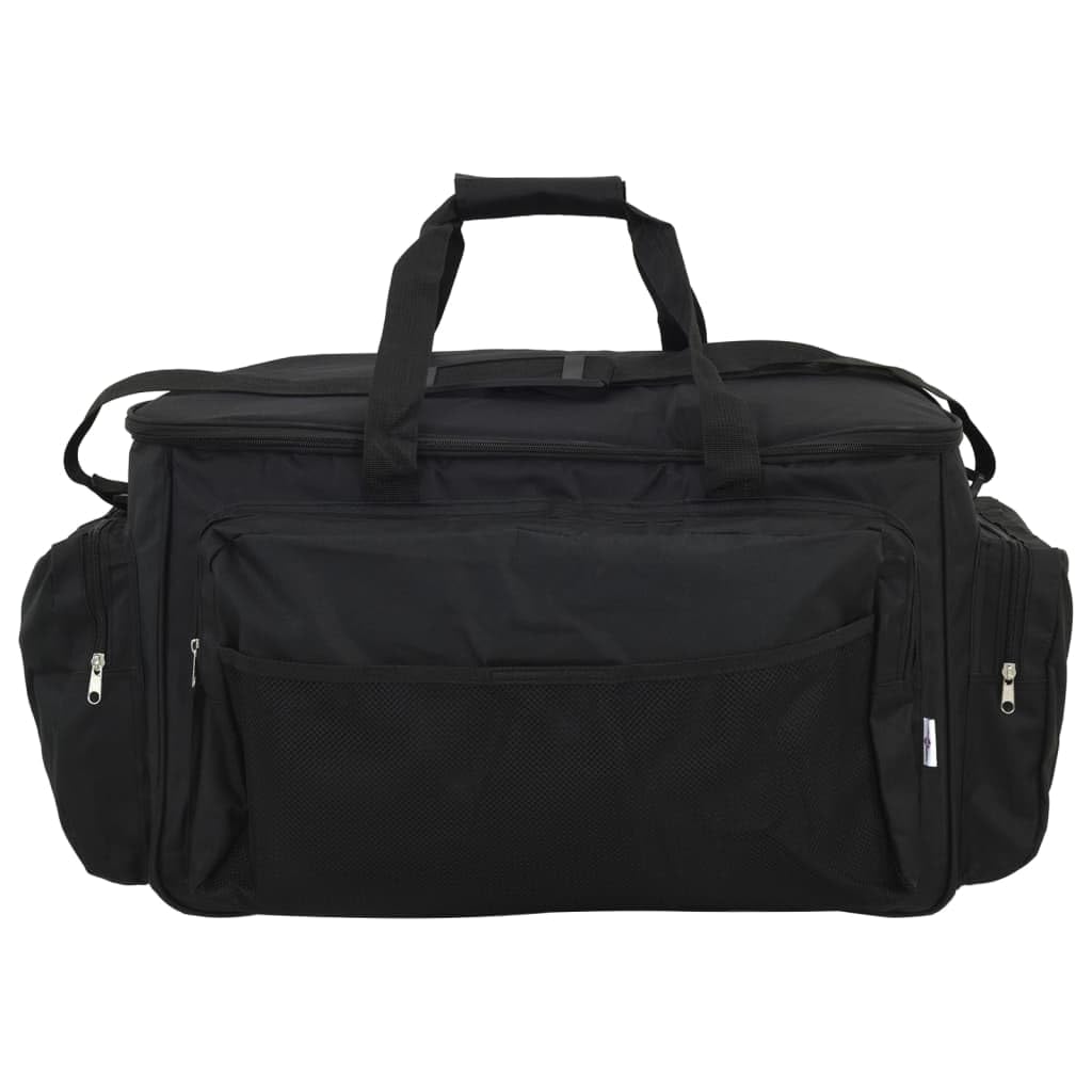 Furniture Select - Bolsa de pesca impermeable de tela Oxford negra, Black