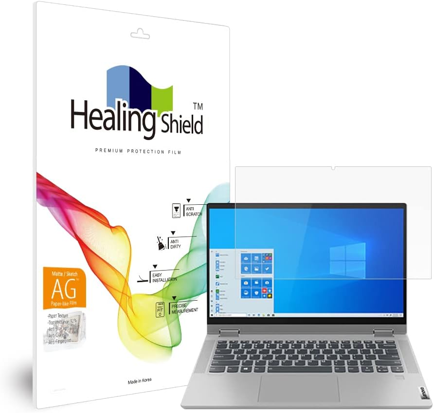 Muellery Healingshield Screen Protector Paper-Like Eye Protection Anti Blue Ray Anti Glare Paper Texture Film Compatible with Lenovo IdeaPad Flex 5 14ALC PHPA1590_Laptop