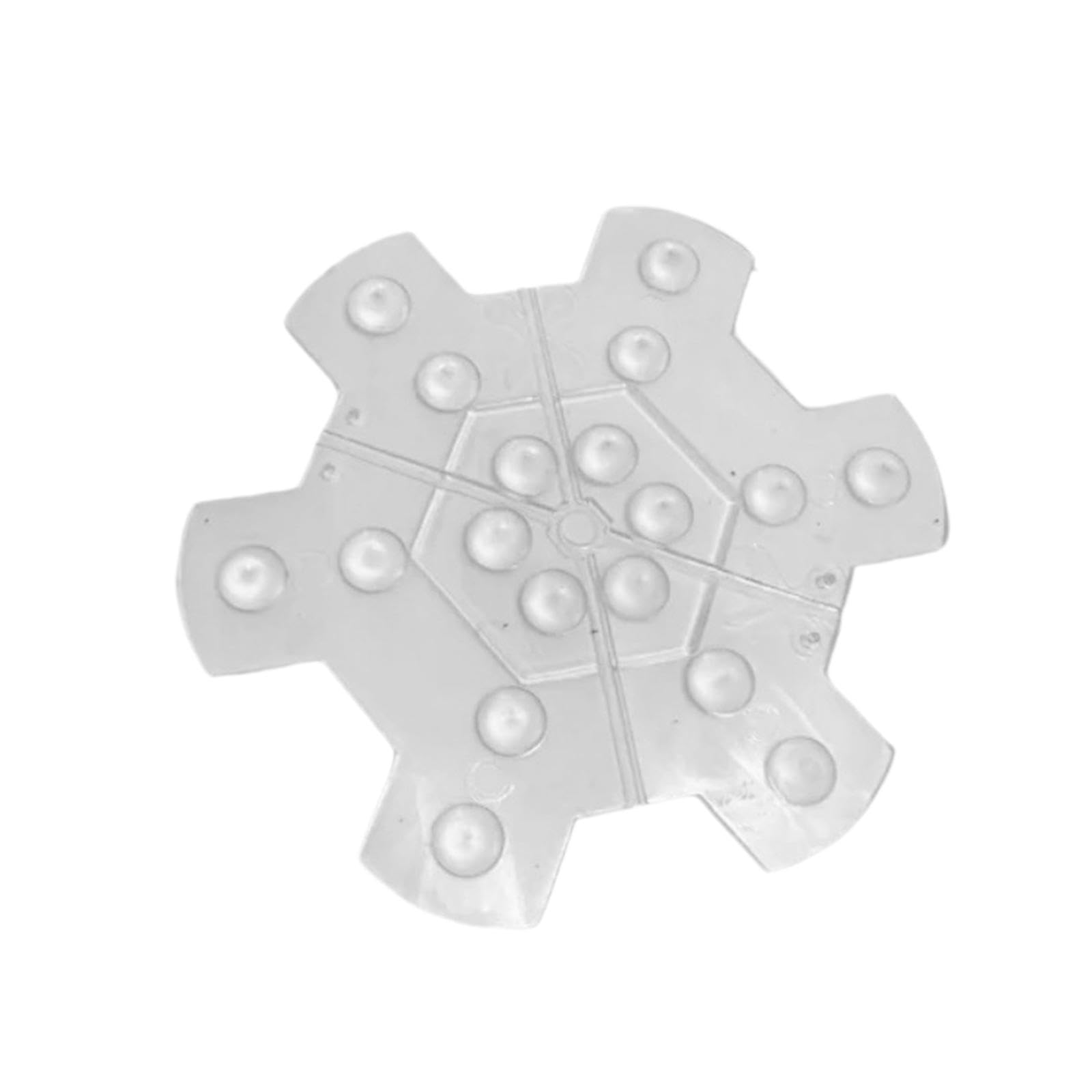 Snowboard Stomp Pad Grip Sticker Antiscivolo Adesivo Mat Trasparente Materiale PETG Silicone Universale Applicazione Adatto per Sport Invernali, Petg