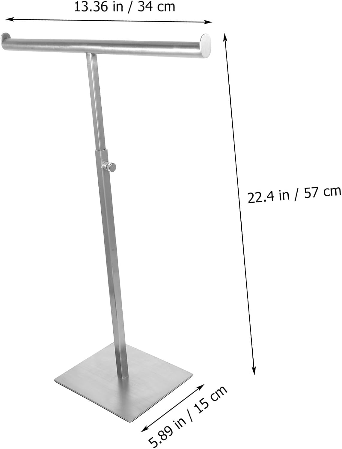 Adjustable Stainless Steel Bag Display Stand Handbag Organizer for Store Home Purse Hanger Rack Space-saving Design for Wardrobe Collection Display