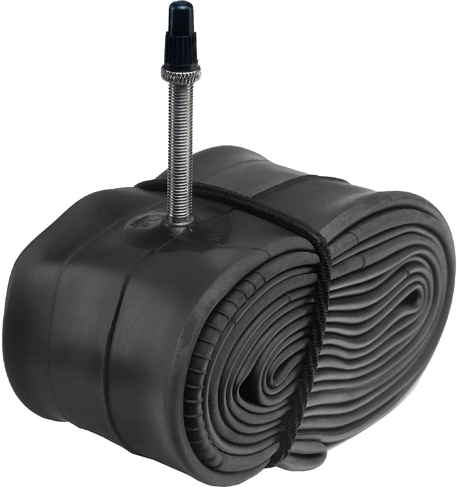 Bicycle Inner Tubes (26"/27.5"/29"/700c, 33/48mm Presta Valve) Mountain, Gravel, Road - Durable & Lightweight Butyl Rubber