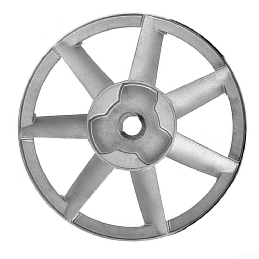 Poulie de roue triangulaire à rainure unique pour compresseur d'air, double cylindre