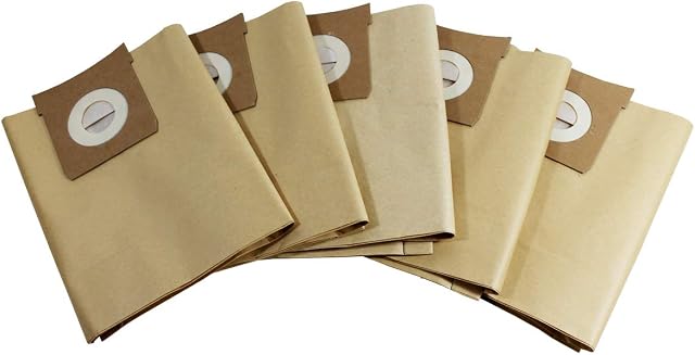 Sparegetti Strong Compatible Dust Bags for Titan 16L 20L 30L 40L Vacuum Cleaners (Pack of 5)