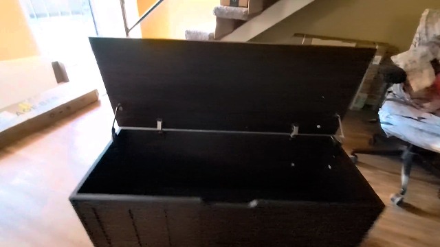 HYO BENCH HOUSING  STORAGE BOX.ᐟ‪‪.ᐟ Amazon.com: HYZ Storage Chest, 39.4'' Wooden Storage Bench with 4