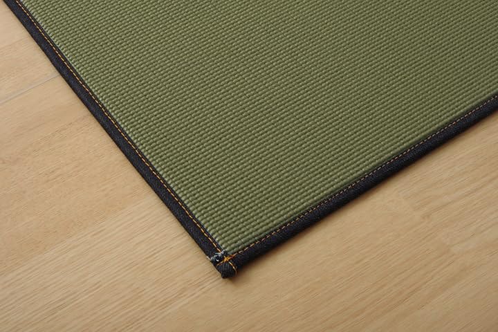 Amazon｜イケヒコ い草 畳 ヨガマット日本製 アース ネイビー 約60