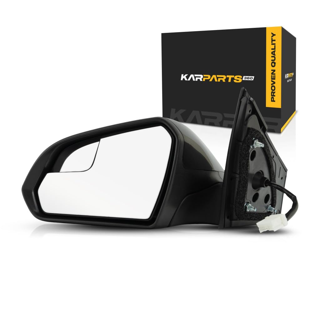 For Hyundai Sonata 2015 2016 2017 Door Mirror Driver Side | Power | Heated | Paint To Match | Replacement For 87610-C2000 | HY1320203