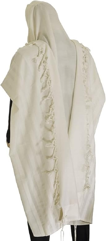 100% Wool Tallit Prayer Shawl Model Malchut TZIZIYOT CHABAD Jewish wedding,Talitnia Tallit - Made in Israel -Choose a size and color