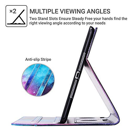 Ulak Ipad 6Th 5Th Generation Case, Ipad 9.7 2018/2017 Cases, Premium Pu Leather Multi-Angle Viewing Folio Smart Stand Cover For Ipad 9.7 Inch Ipad 5Th/6Th Generation, Auto Wake/Sleep (Mandala Flower) #TOP2