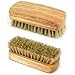 Boot Brush Cleaner Shine Shoe Pig Bristles Brush With Wood Handle Household Cleaning Tools & Accessories Cleaning Brushes Random Clever fashion