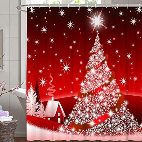 Rideau de douche Noël M&W DAS DESIGN Cover