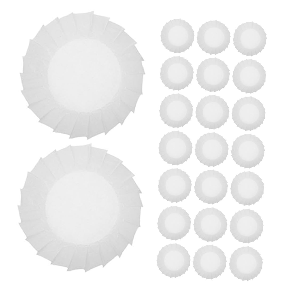VANZACK 100 Piezas Papel de Horno Especial para Tartas de Queso Antiadherente y Resistente al Aceite para Hornos, Freidoras de Aire y Mini Tartas Cápsulas de Papel para Moldes y Postres