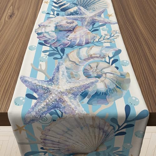 Beach Party Decorations - Sea Shell Starfish Table...