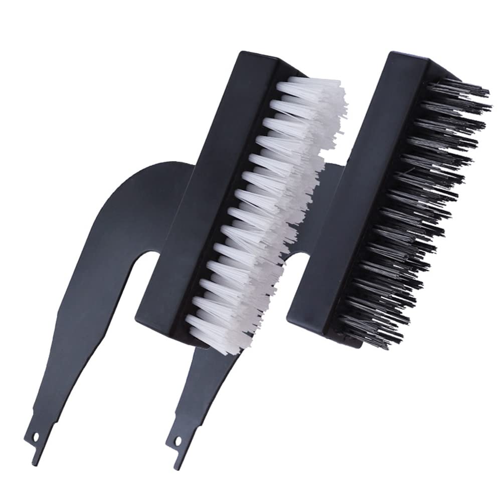 Littimoon Wire Brush Paint Metal Cleaner for Cleaning Paint Dirt Nylon or Steel Brush Works with Electric Reciprocating Saw