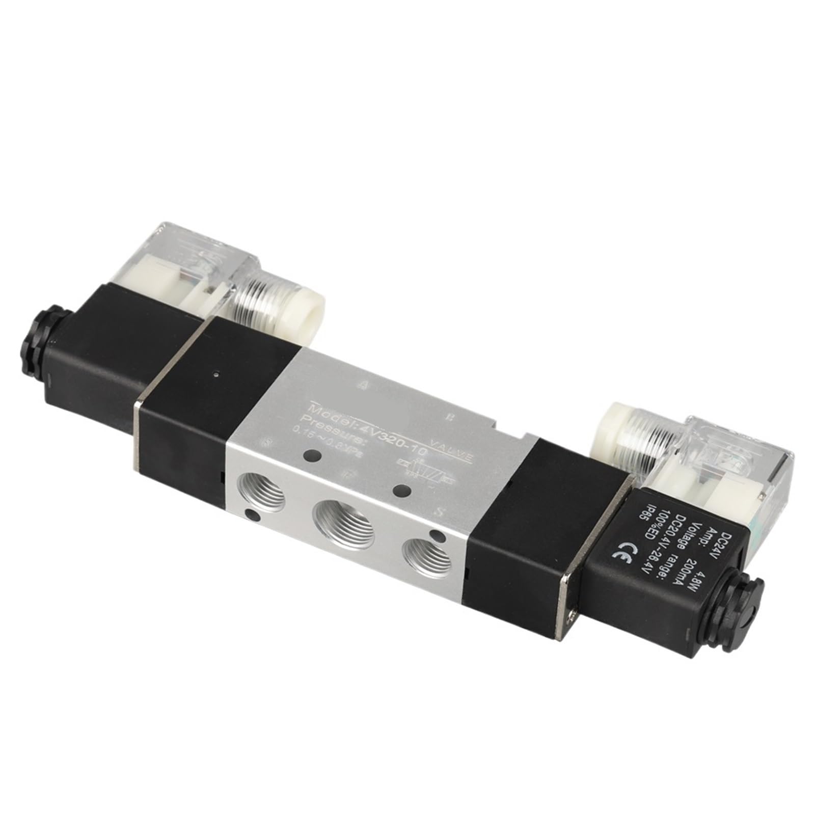 Électrovanne 4V320-10 AC110V pour automatisme d'atelier et air 3/8