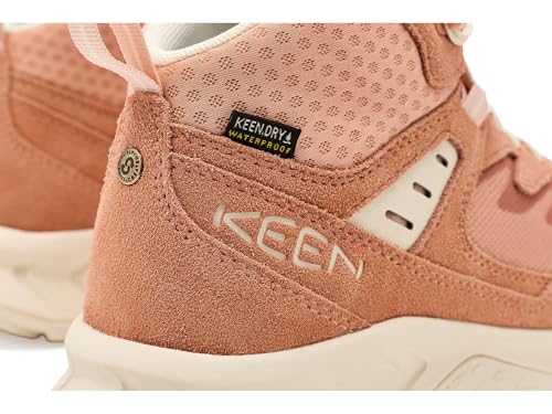 Image of KEEN Women's Hightrail Mid Height Durable Lightweight Breathable Leather Waterproof Hiking Boots