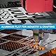 PATIKIL 6061 T651 Aluminiumblech 6 x 1,97 x 1/16(0,0625) Zoll 3 Stück Flache Aluminiumplatte Abgedecktes Lager mit Schutzfolie, Wärme Rechteck 1,5MM für Industrieherstellung