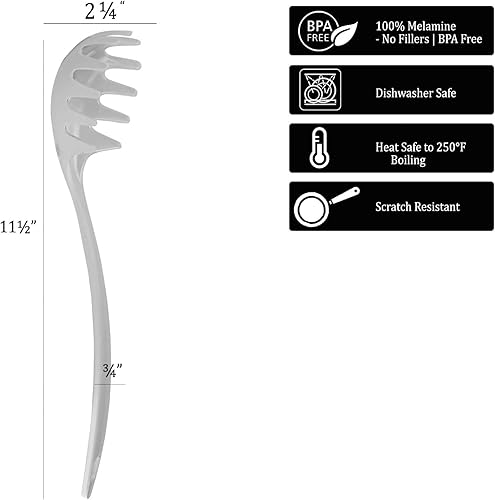 Miniatura 4 de Calypso Basics by Reston Lloyd - Juego de 6 soportes para utensilios de melamina, libre de óxido
