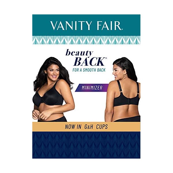 Vanity-Fair-Womens-Beauty-Back-Smoothing-Minimizer-Bra-36C-42H Vanity Fair womens Beauty Back Smoothing (36c - 42h) Minimizer Bra, Damask Neutral, 36DD US