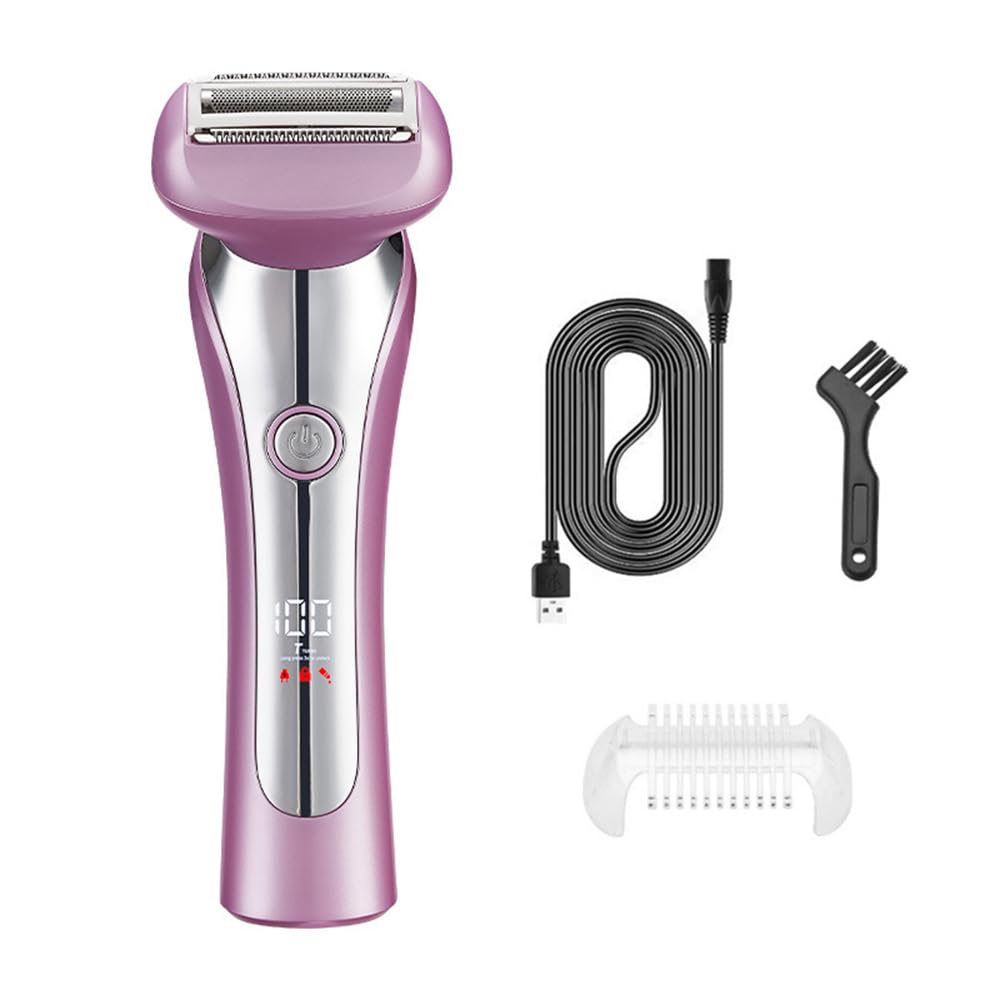 Depilador Eletrico Feminino, Barbeador elétrico suave e sedoso para mulheres, 3 lâminas sem fio lâmina e aparador de biquíni para uso molhado ou seco, rosa em promoção! Veja a oferta e mais achadinhos de Depilação 3 Hoje é o melhor dia para comprar Depilador Eletrico Feminino, Barbeador elétrico suave e sedoso para mulheres, 3 lâminas sem fio lâmina e aparador de biquíni para uso molhado ou seco, rosa com aquele preço maroto! Promoção! Aproveite a oferta! 3