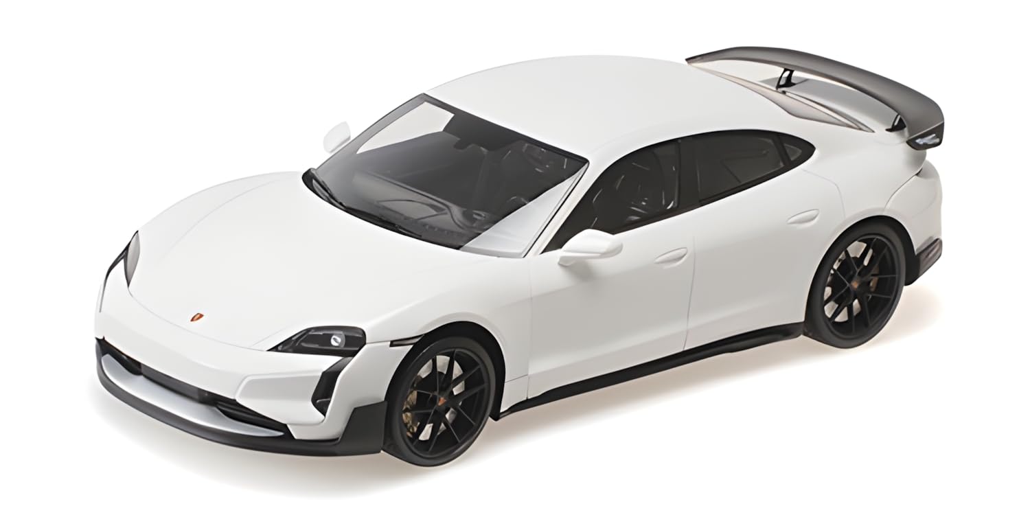 Minichamps 117069404 - Porsch. Taycan Turbo GT White 2024 - maßstab 1/18 - Modellauto
