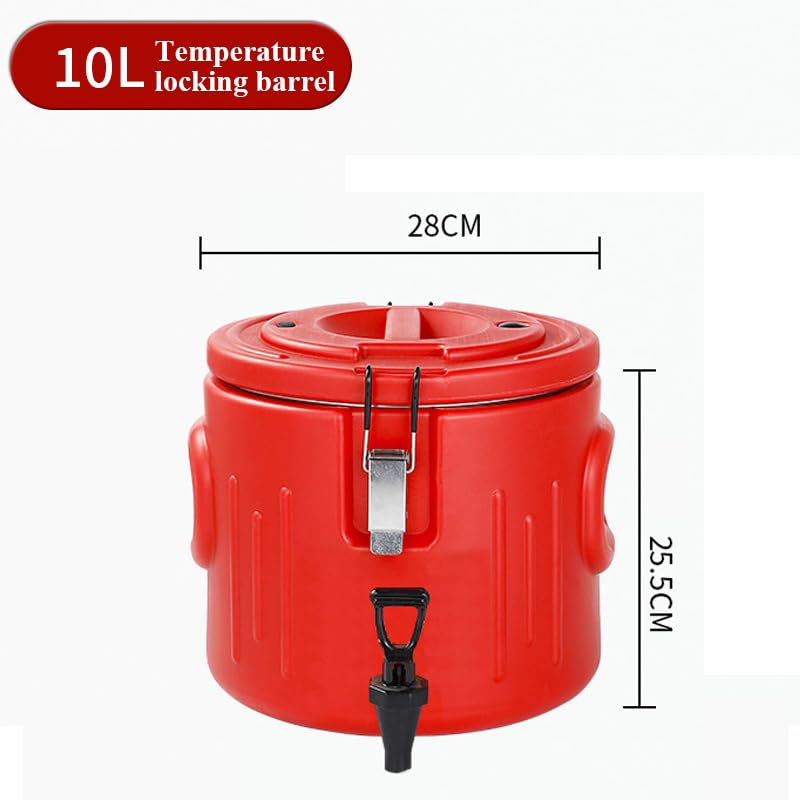 Distributeur de boissons isotherme à 3 couches et robinet anti-goutte en inox portable - 5