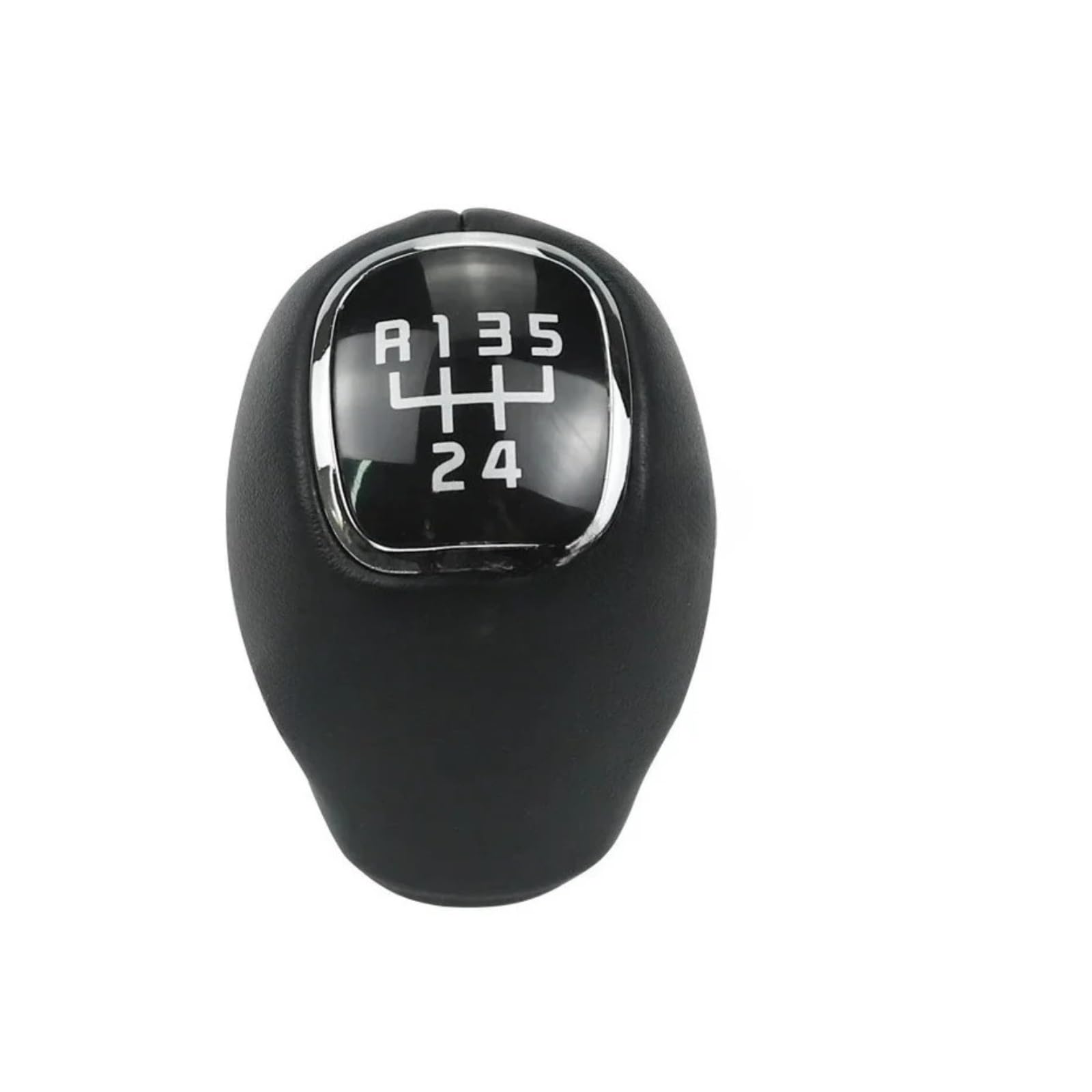 Ehwlfvx 5 Speed Car Gear Shift For Kia For Sportage 2011-2015 For Rio 3 5 2013-2015 6 Speed Leather Gear Knob Shift Lever Shifter Handball Car Accessories(5 Speed)