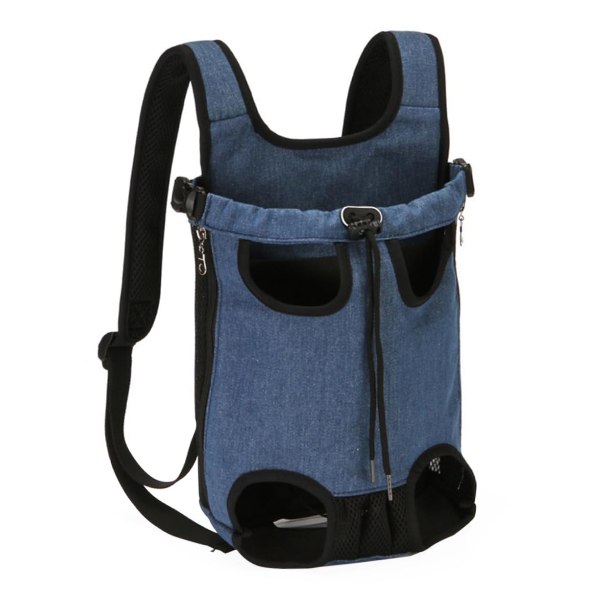 Toyvian 1Pc Portable Pet Backpack for Cats Dogs Hands Carrier with Thickened Sponge Pad for Comfort for Travel