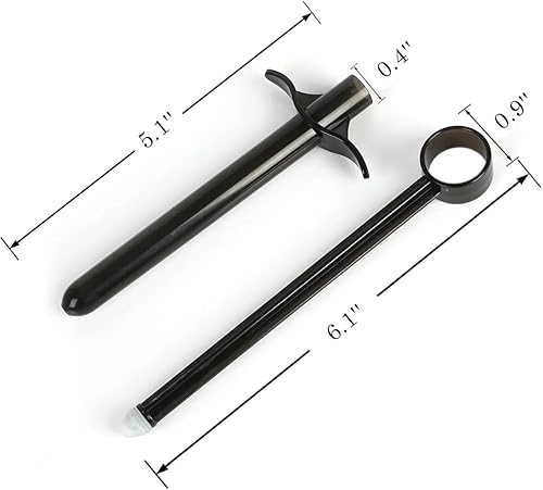 Miniatura 5 de Inyector de lubricante de enema, aplicador de jeringa reutilizable con escalas precisas, juguetes sexuales para adultos, hombres, mujeres, parejas