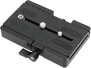 CAMVATE Camera Mount Plate with Clamp Base Compatible with ARRI Dovetail Width - 3331