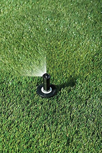 Rain Bird 1803Dsq Professional Dual Spray Pop-Up Sprinkler, 90° Quarter Circle Pattern, 8' - 15' Spray Distance, 3" Pop-Up Height #TOP1