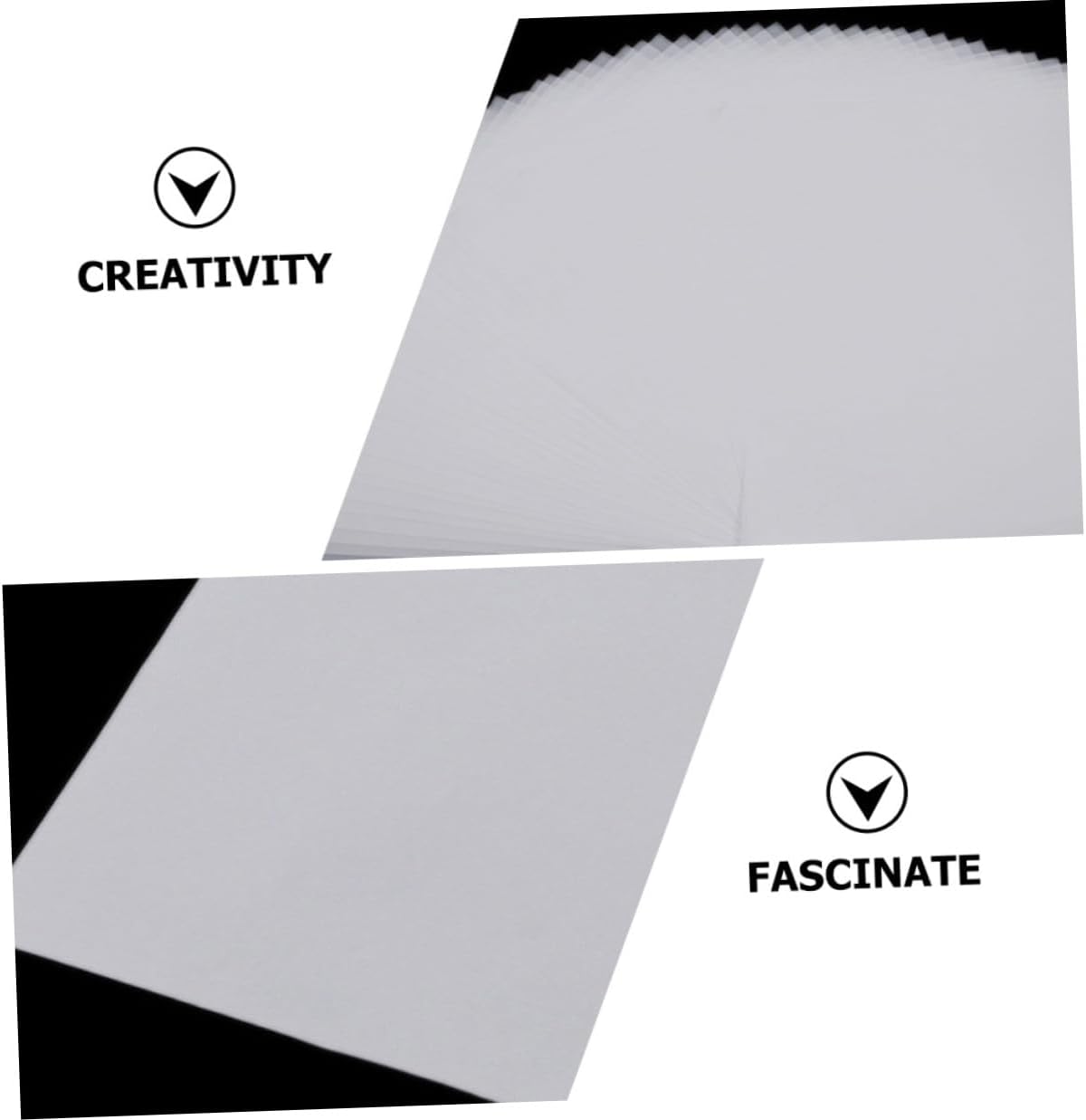 PERSELOSO 16k Tracing Paper 500 Sheets (5 Packs) Translucent Copying Paper for Calligraphy Sketching Drawing Practice