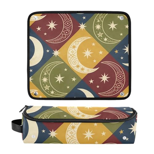 Bolsa de viaje para herramientas de cabello con tapete resistente al calor miniatura 3