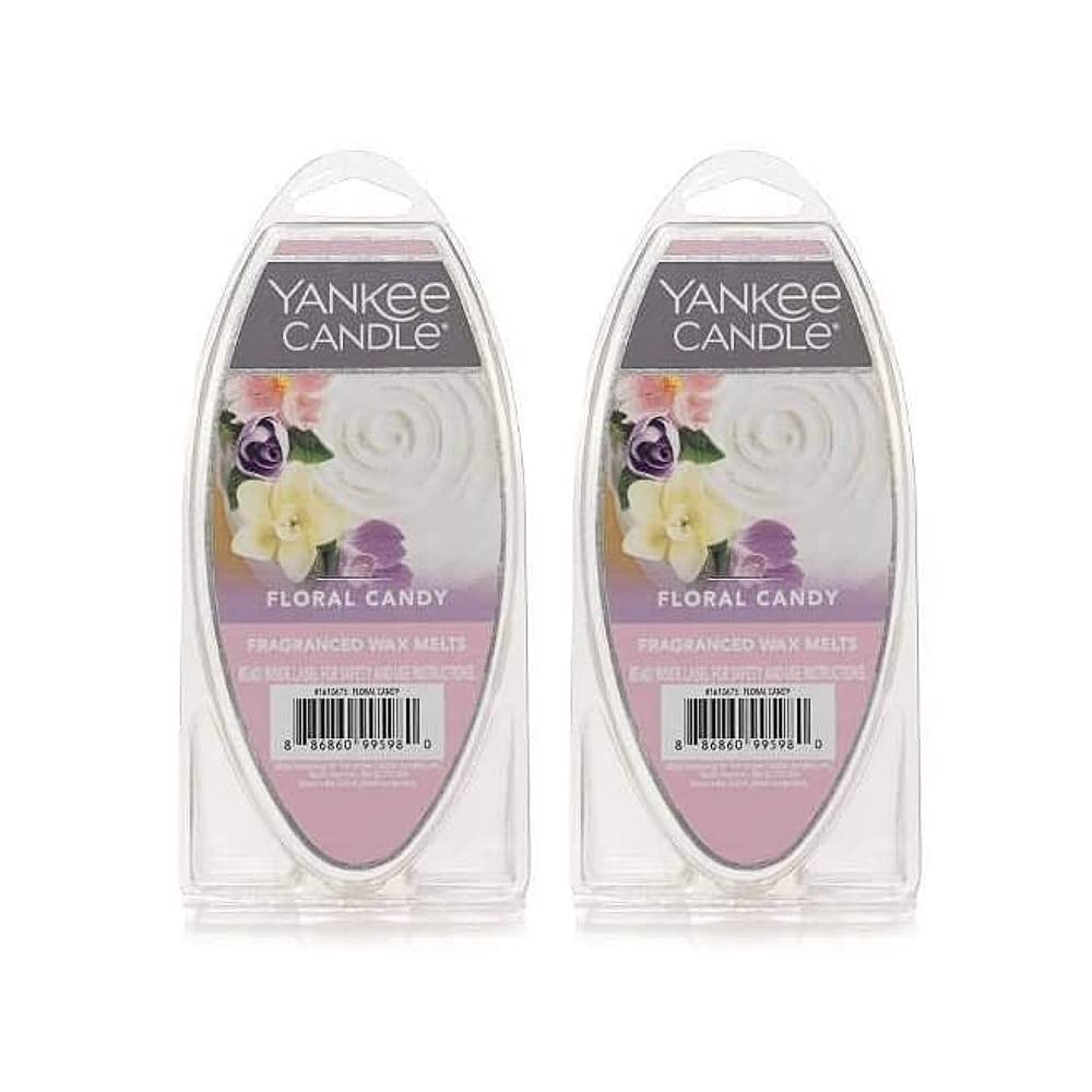 Yankee Candle Set of 2 Floral Candy Fragranced Wax Melts