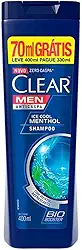 Clear Shampoo Anti Caspa 400Ml Ice Cool Menthol L400P330Ml