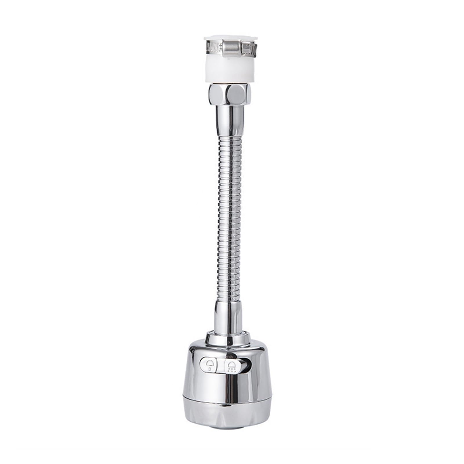 Testa del rubinetto della cucina in acciaio inossidabile da 4 pezzi Boost Doccia Sprinkler Risparmio idrico Creatore di bolle rotanti in tutte le direzioni per Rubinetto