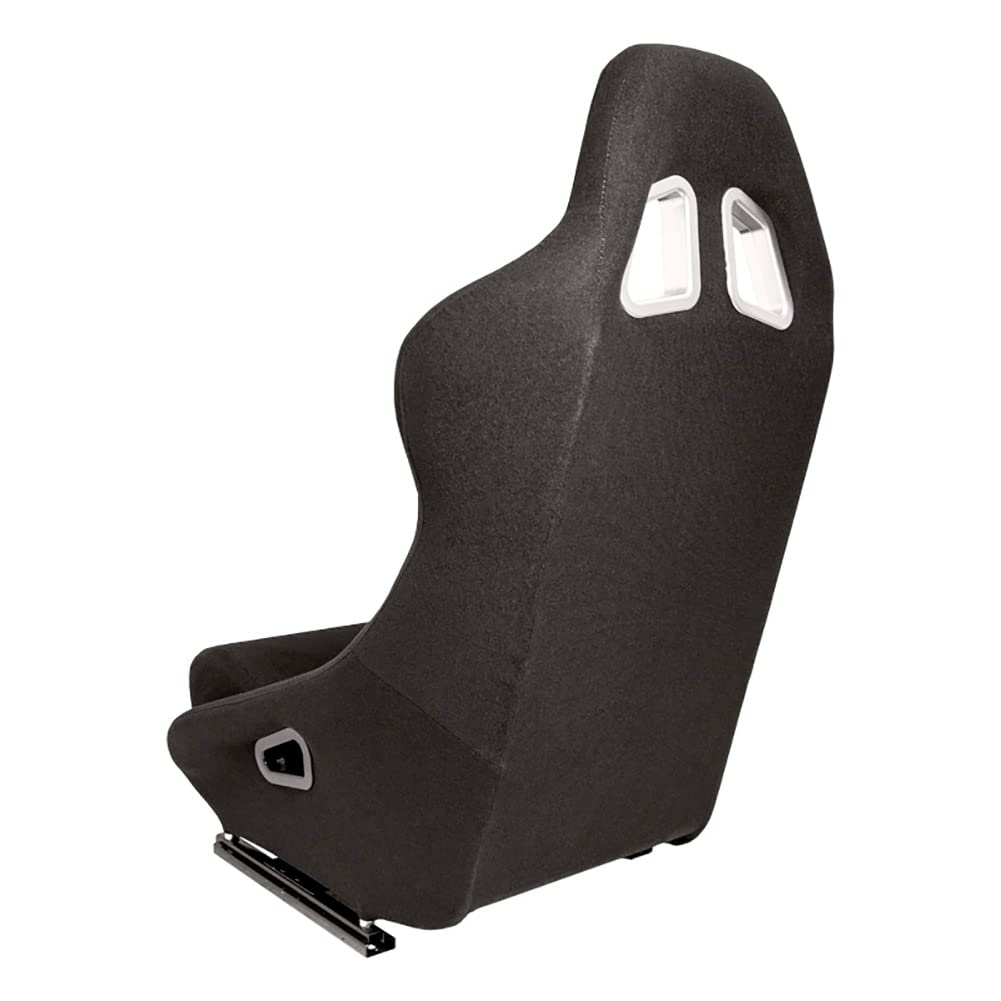 Sedile Sportivo 'BH' - Nero - Schienale Fisso - incl. Slitte