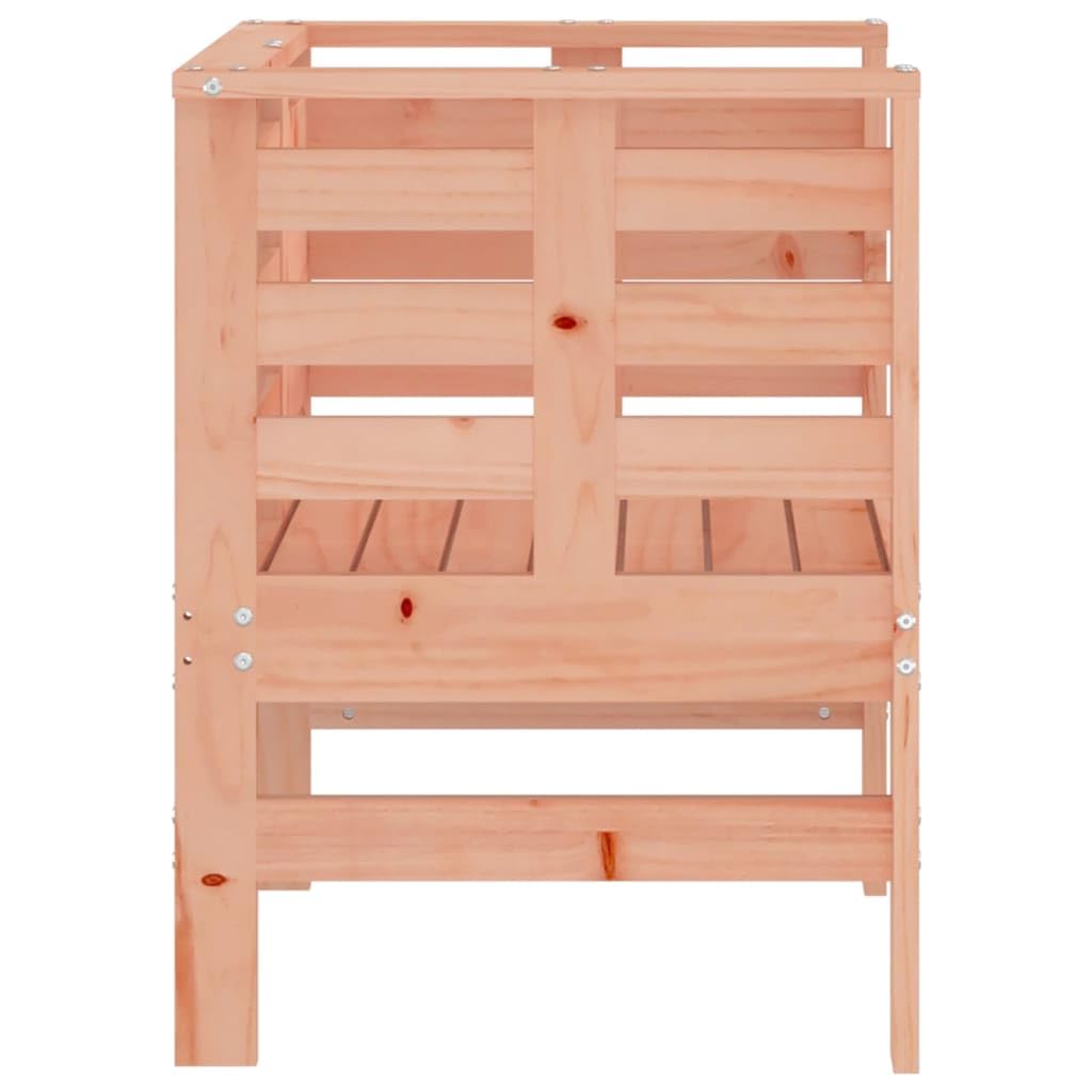 ZEYUAN Krzesła ogrodowe 2 szt. Drewniane Douglas Jodła 61,5x53x71 cm, Krzesła Tarasowe Zewnętrzne, Krzesło Plażowe Garden, Krzesła ogrodowe Zewnętrzne, Krzesła Balkonowe - 825133