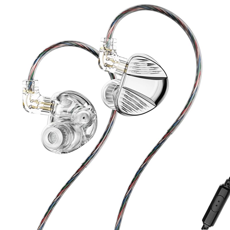 クリア 10mmダイナミックドライバー HiFiイヤフォン 2 Zero 7HZ×Crinacle LINSOUL ダイナミックドライバー 有線イヤホン イヤホン