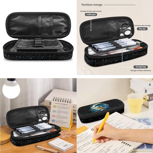 Panda Moon Boys Girls Backpack for Kids Schoolbags - Lightweight Kanpack for Teens Bookbag Set with Lunch Box & Pencil Case4