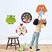 Here Fashion Toddler Crafts Paper Plate Art Kit Arts and Crafts for Kids Boys Girls Preschool Easy Animal Plate Craft DIY Projects Supply Kit Creative Home Activity Craft Party Groups Gift Pack of 10