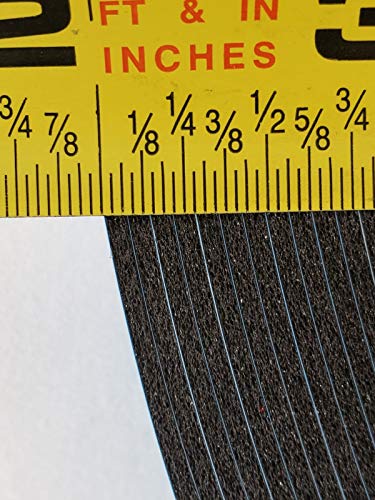 Image of Double Coated Window Glazing Tape, DC-PEF06P, Width 1 /16 inch x Thick 1 /4 inch x 150' Black