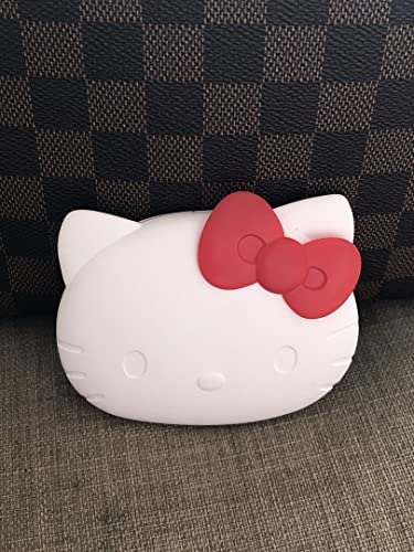 Miroir de maquillage compact Hello Kitty ATUIO avec éclairage LED strip de précision - 8