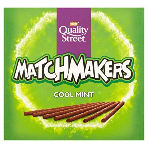 Quality Street Cool Mint Matchmakers 130g (Pack of 10)